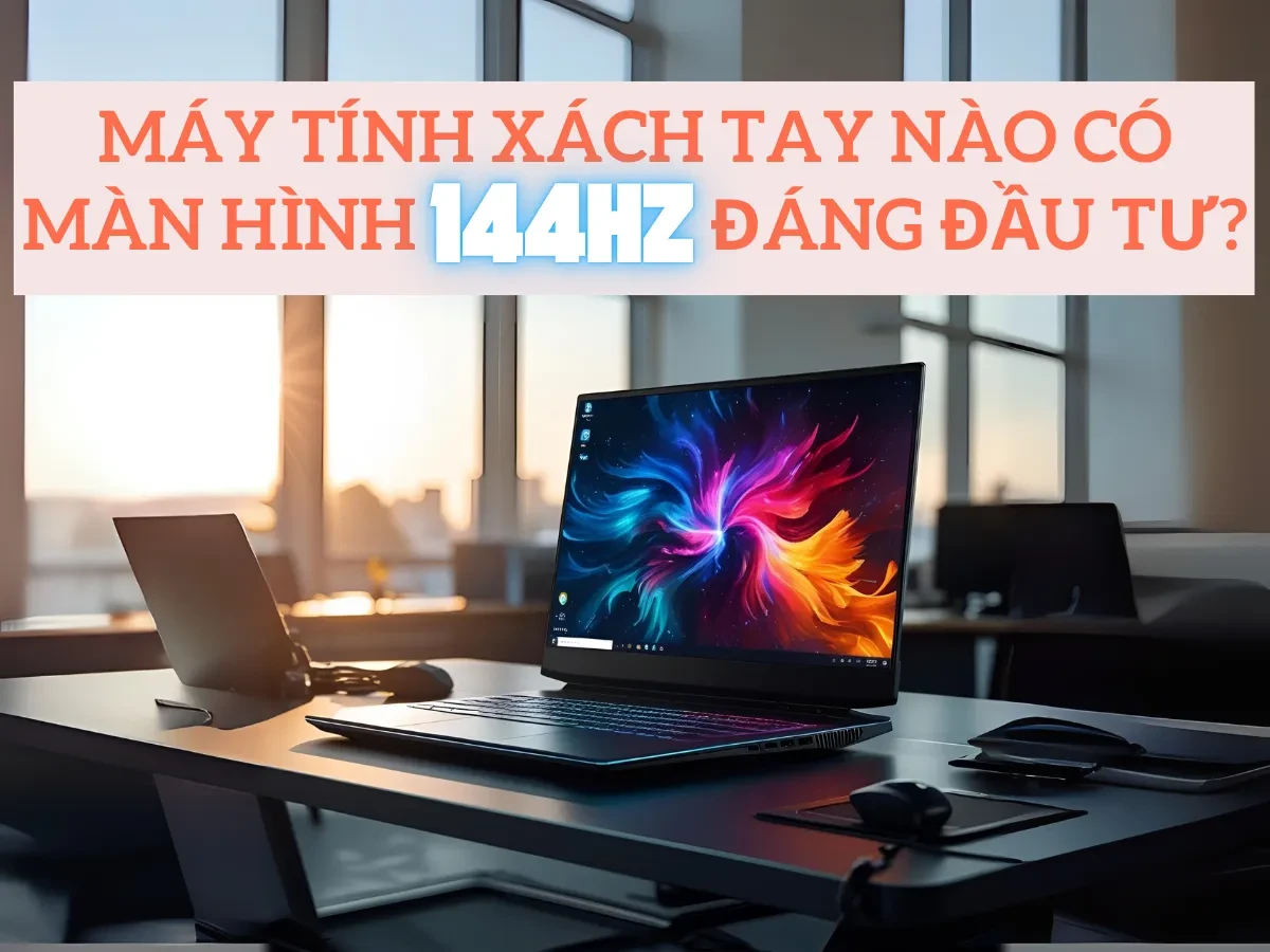 Giá trị thực của màn hình 144Hz trên máy tính xách tay