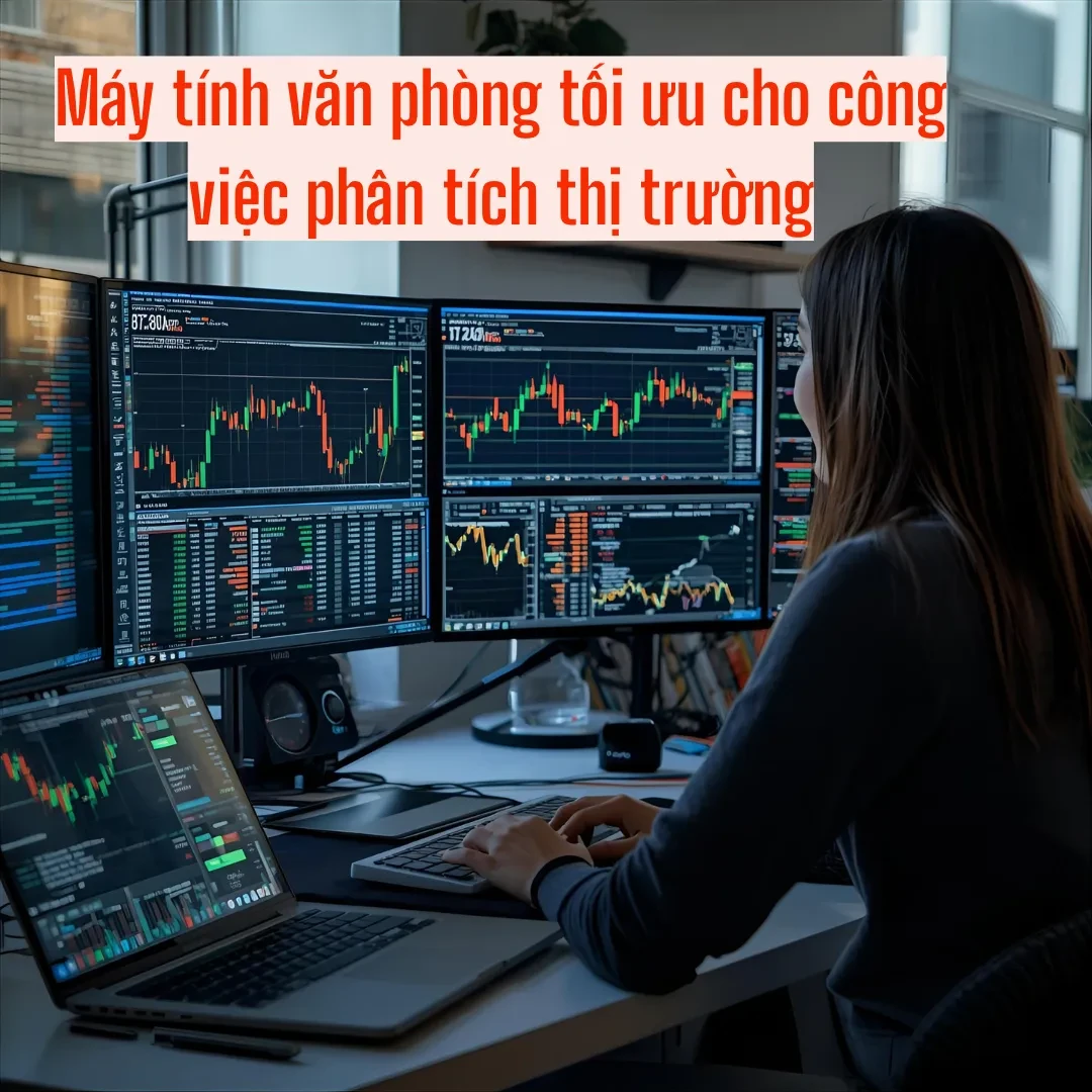 Cấu hình máy tính văn phòng phù hợp cho nhà phân tích thị trường