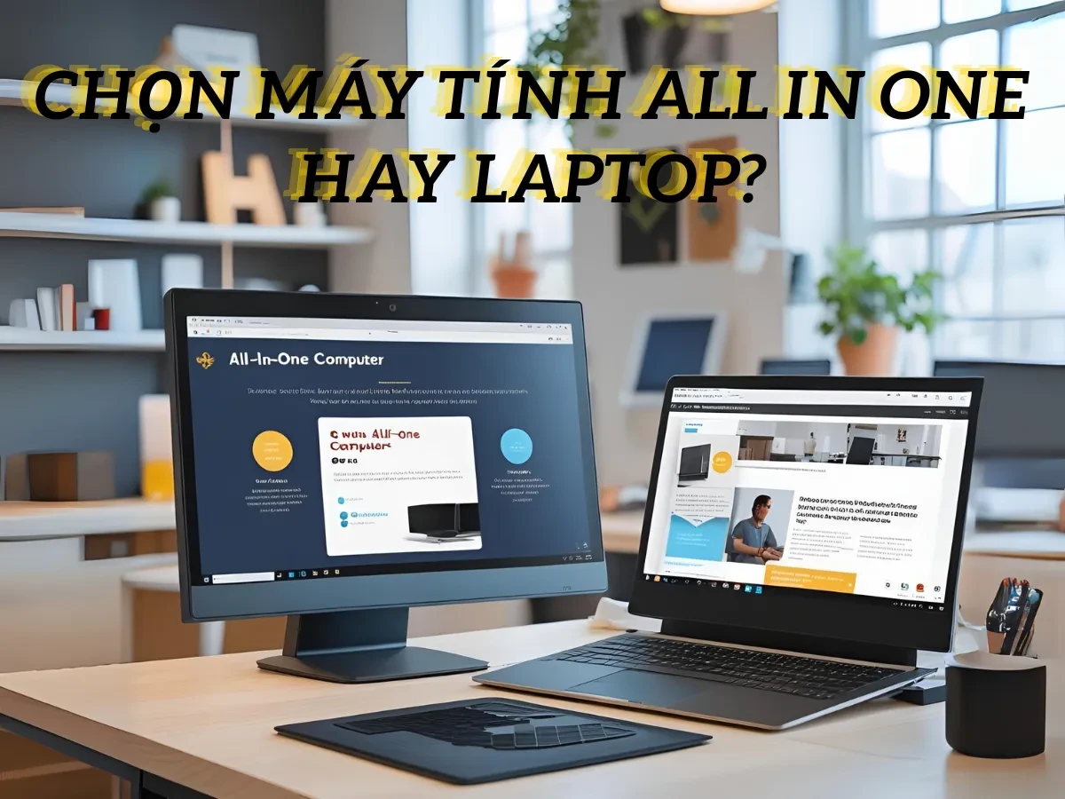 Khám Phá Ý Nghĩa Của Việc Lựa Chọn Giữa Máy Tính All In One Và Laptop