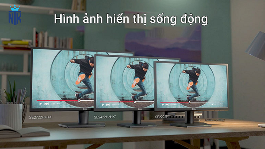 Màn Hình Dell SE2422H hiển thị hình ảnh sống động