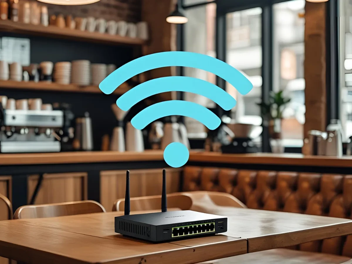 Wifi Repeater và Wifi Extender trong quán cafe