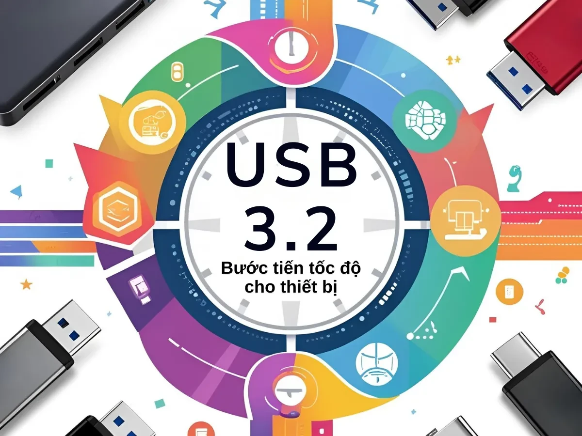 USB 3.2 - Bước tiến tốc độ cho thiết bị lưu trữ và truyền dữ liệu