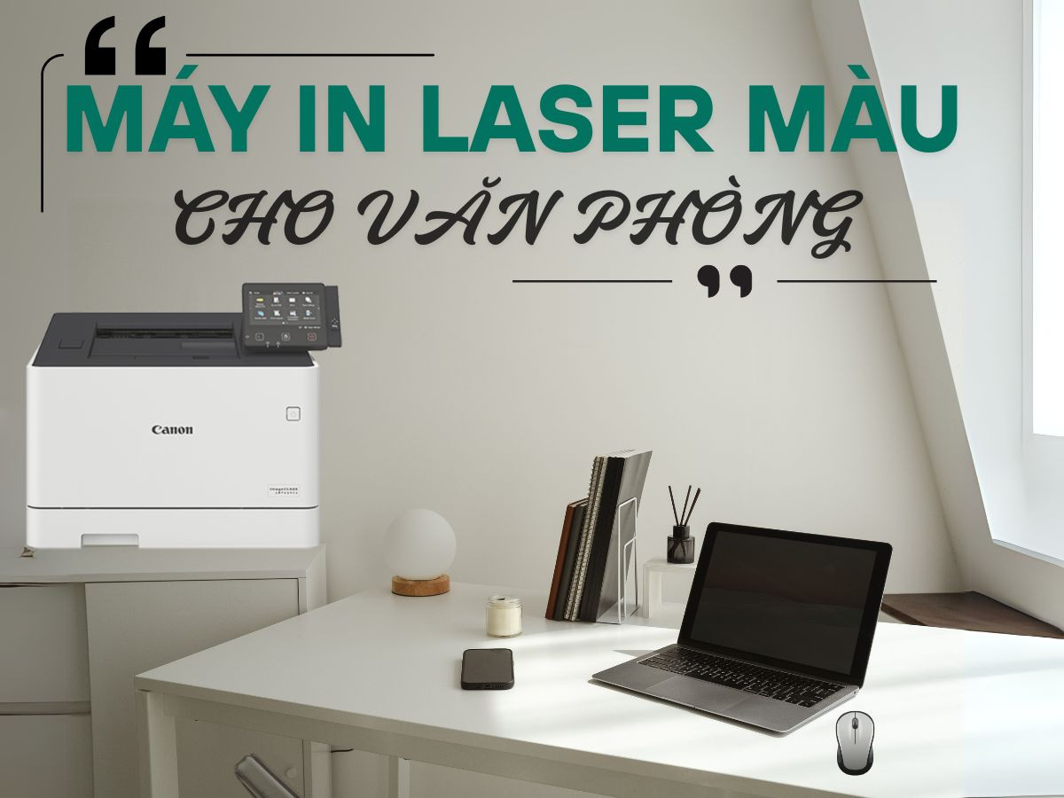 Máy in laser màu cho văn phòng – tốc độ cao, tiết kiệm mực