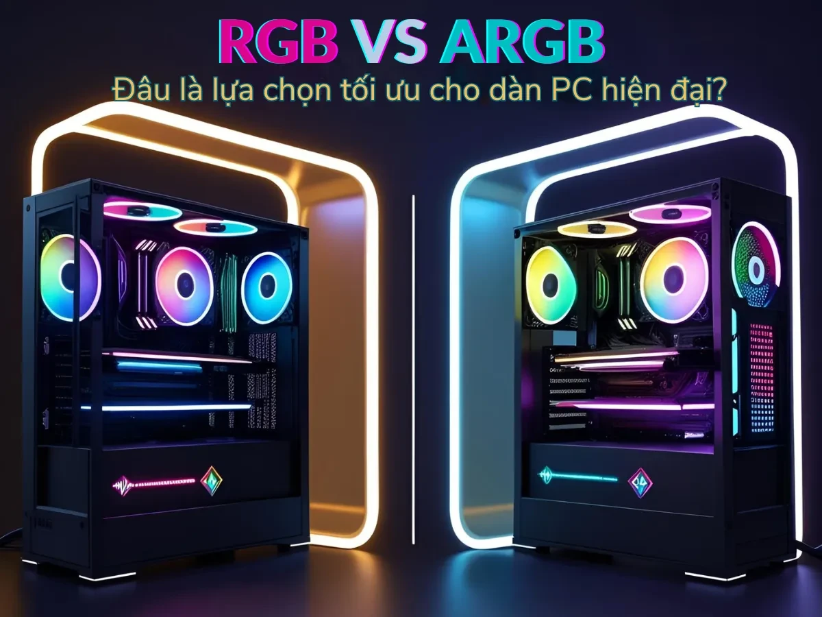 So sánh RGB và ARGB: Đâu là lựa chọn tối ưu cho dàn PC hiện đại?