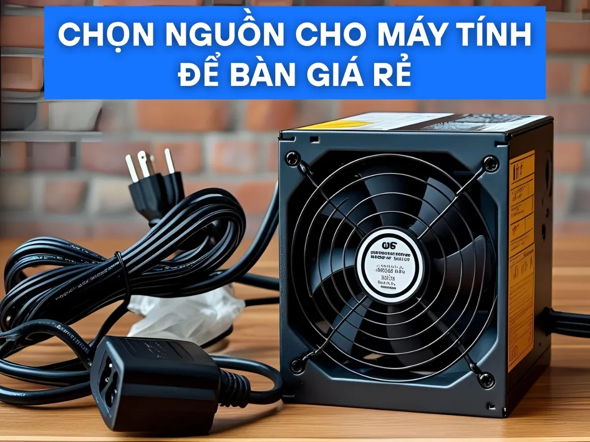 Cách chọn nguồn cho máy tính để bàn giá rẻ