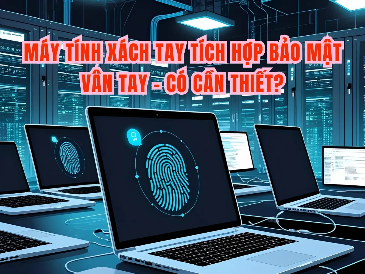 Xu hướng bảo mật trên laptop hiện đại