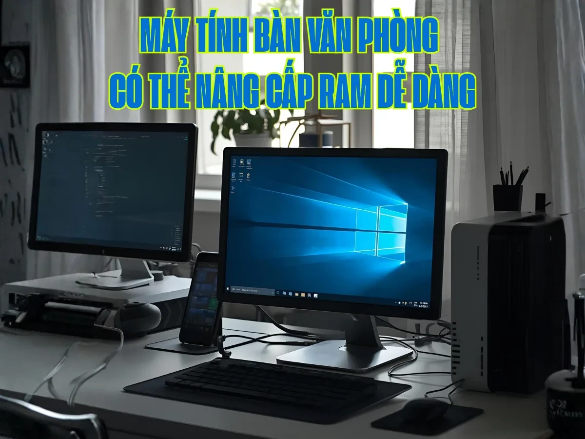 Các thương hiệu máy tính để bàn hỗ trợ nâng cấp RAM dễ dàng