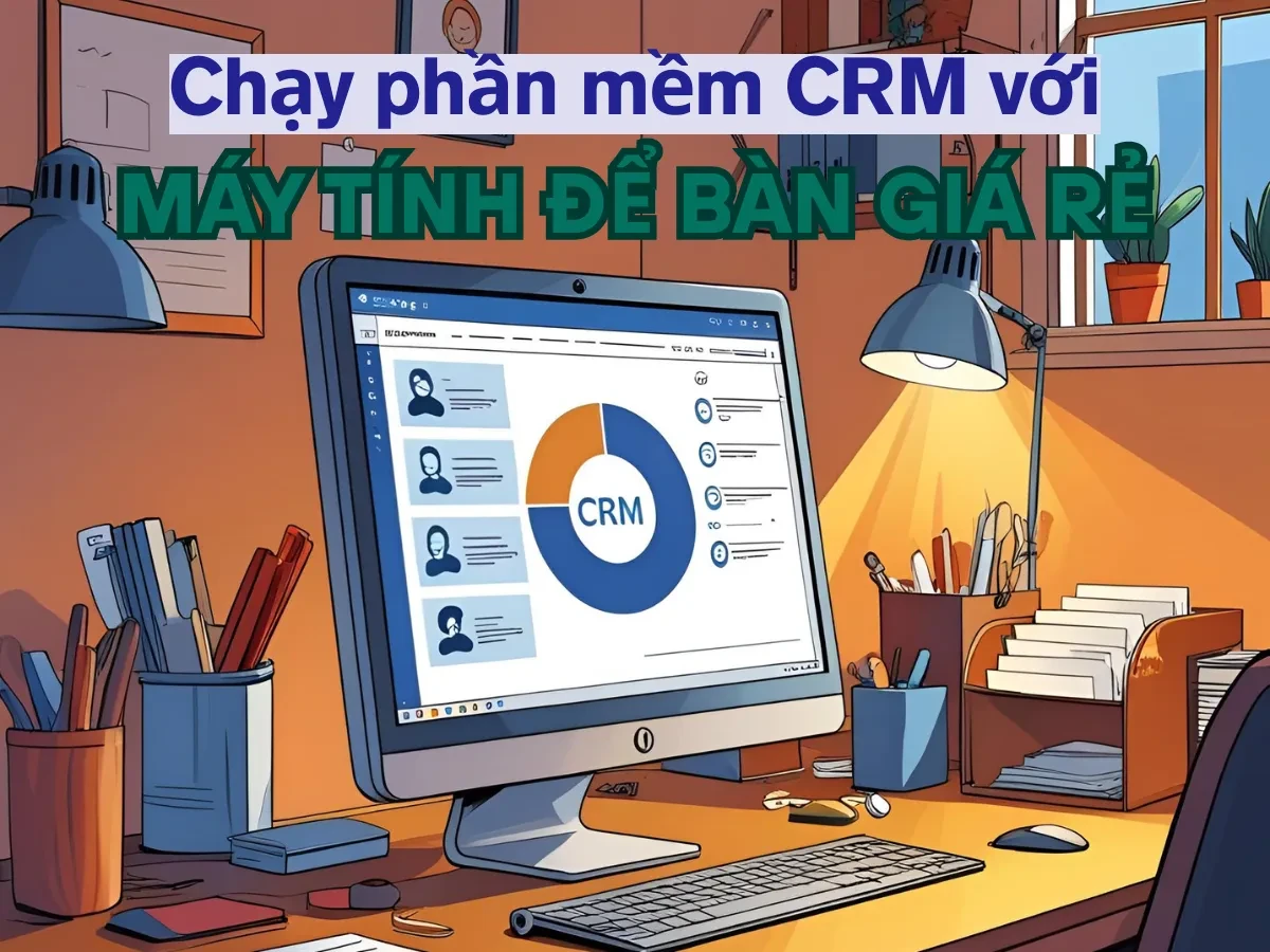 Máy tính để bàn giá rẻ chạy phần mềm CRM được không?