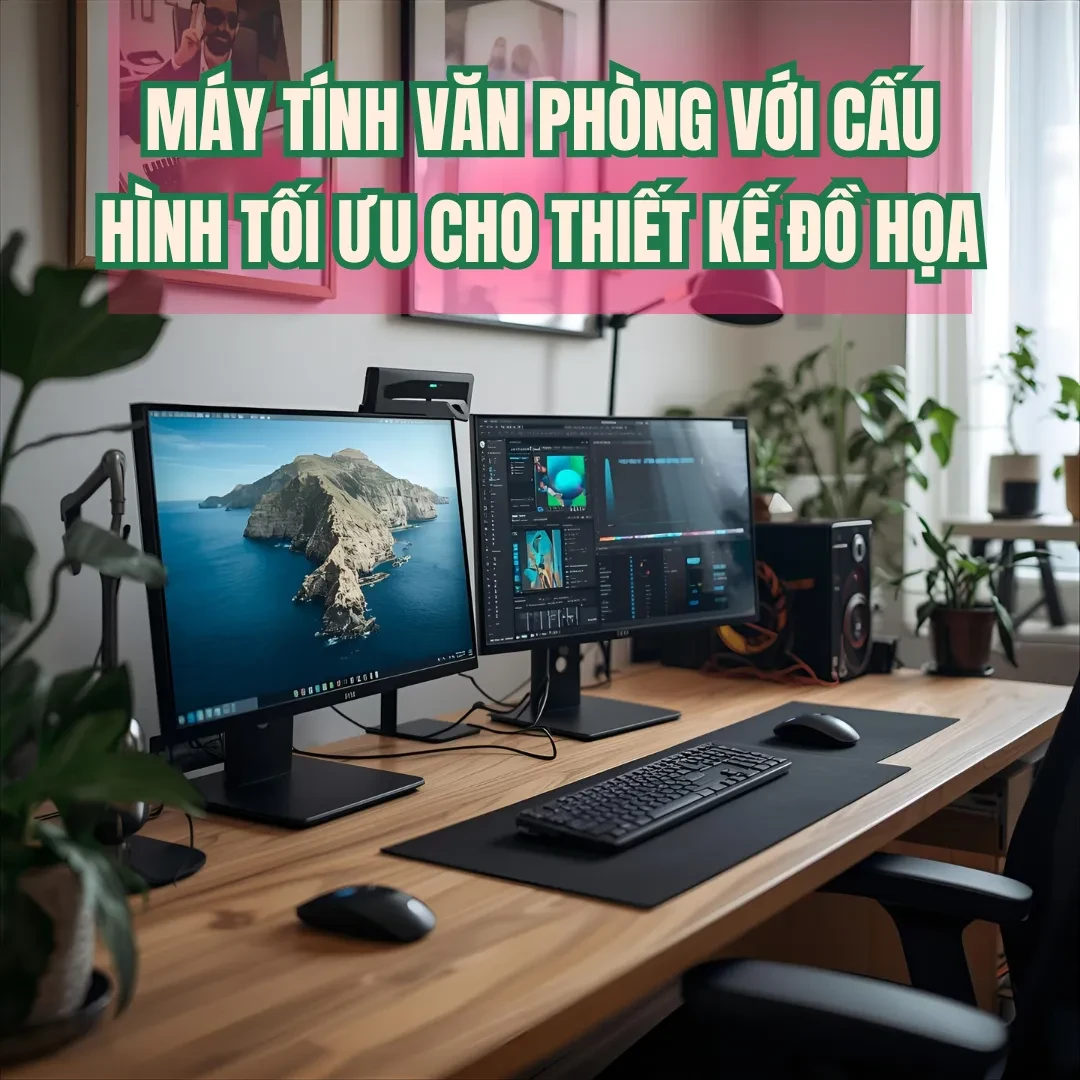 Cấu hình máy tính văn phòng tối ưu cho thiết kế đồ họa