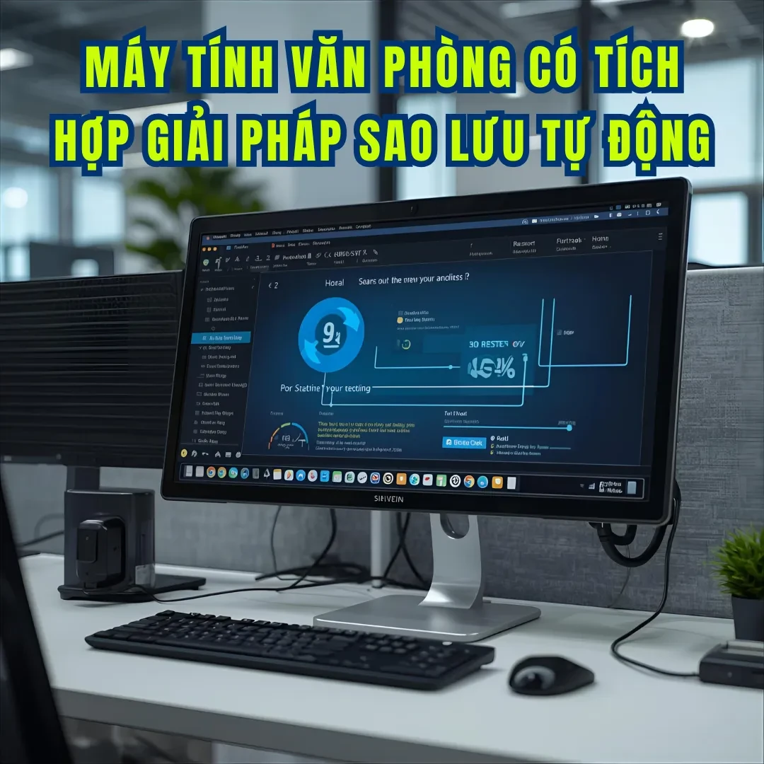 Cấu hình máy tính văn phòng lý tưởng để chạy sao lưu ổn định