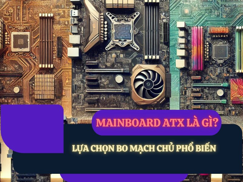 Mainboard ATX là gì? Lựa chọn bo mạch chủ phổ biến