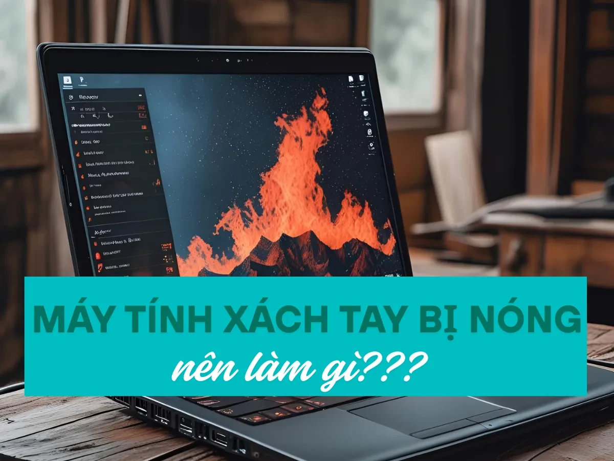 Máy tính xách tay bị nóng: Nguyên nhân và cách khắc phục