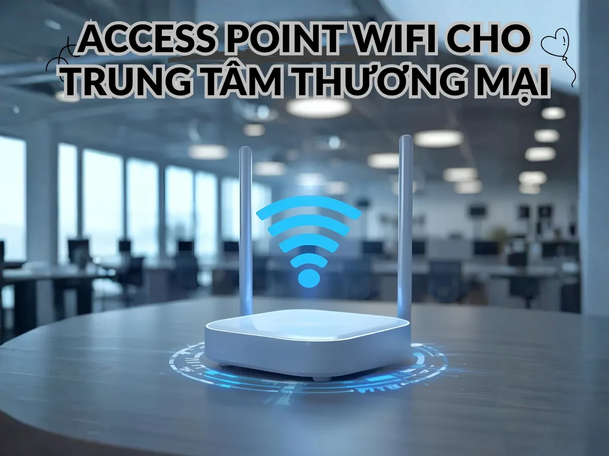 Lợi ích cụ thể khi triển khai Access Point WiFi chuyên nghiệp