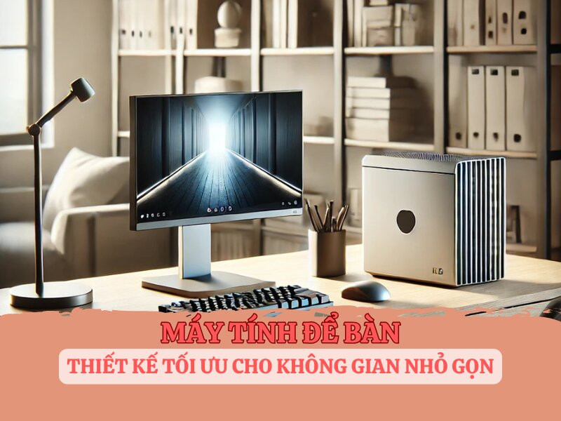 Máy tính để bàn thiết kế tối ưu cho không gian nhỏ gọn