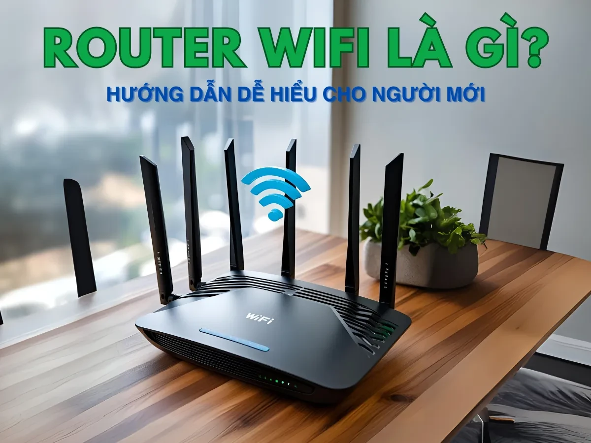 Router Wifi Là Gì? Mô Tả Cơ Bản Dễ Hiểu Cho Người Mới