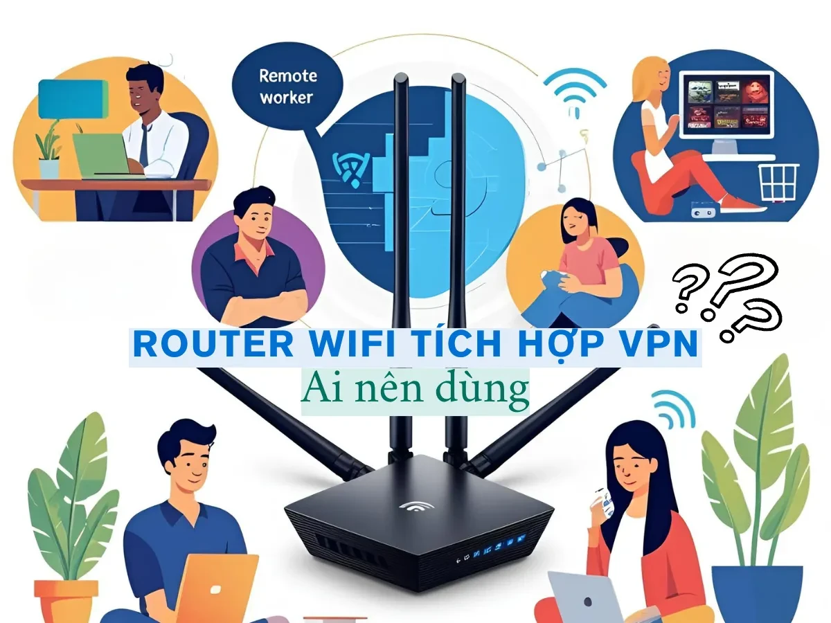 Khái niệm router Wifi tích hợp VPN là gì