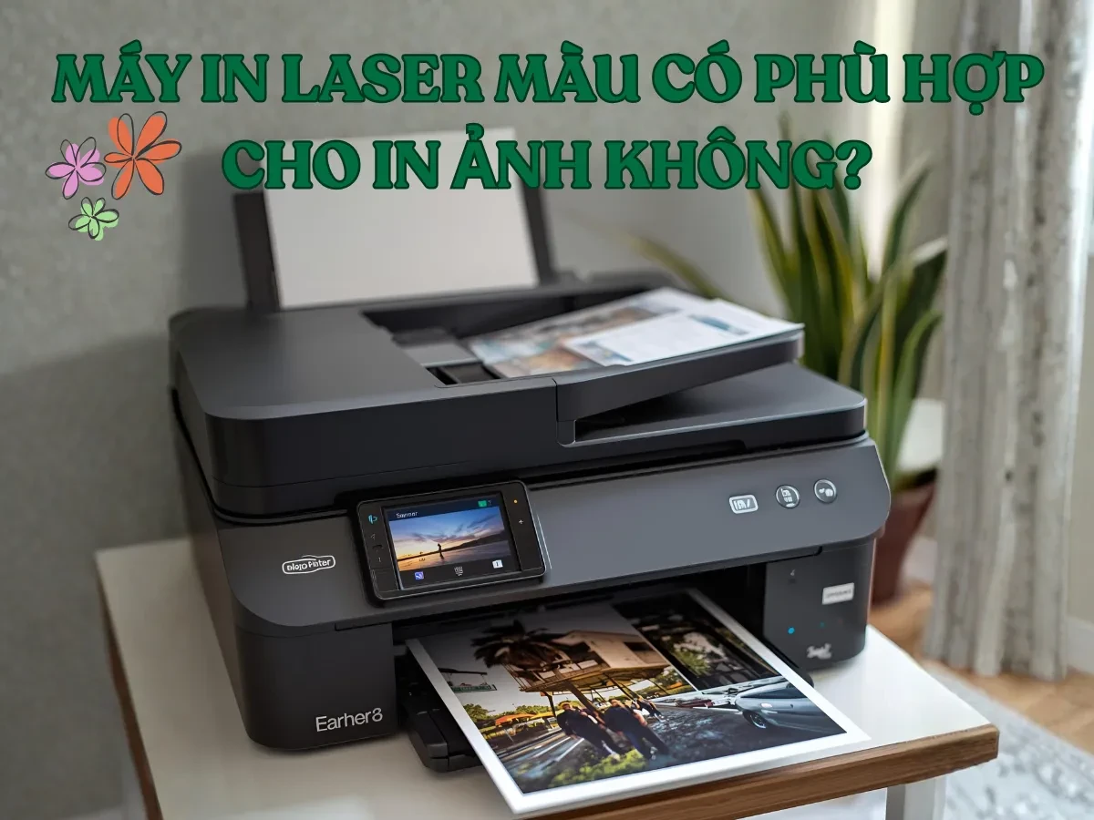 Đánh giá thực tế máy in laser màu trong in ảnh văn phòng