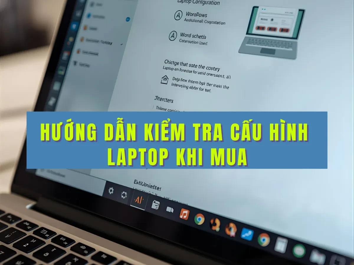 Cách kiểm tra thông số CPU, RAM và ổ cứng