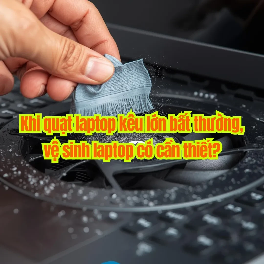 Vệ sinh laptop có thực sự cần thiết khi quạt kêu to?