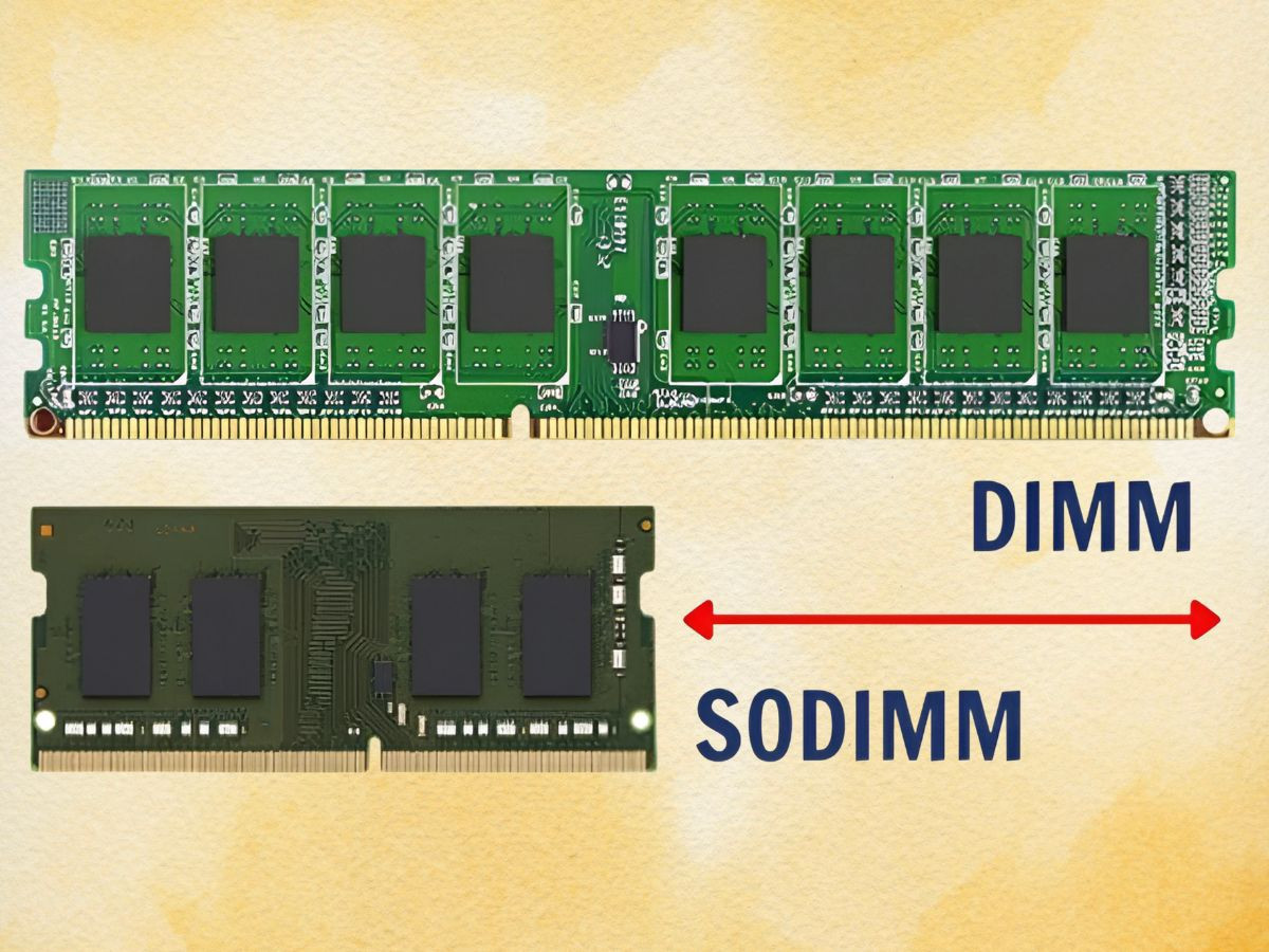 Phân loại RAM SODIMM theo thế hệ