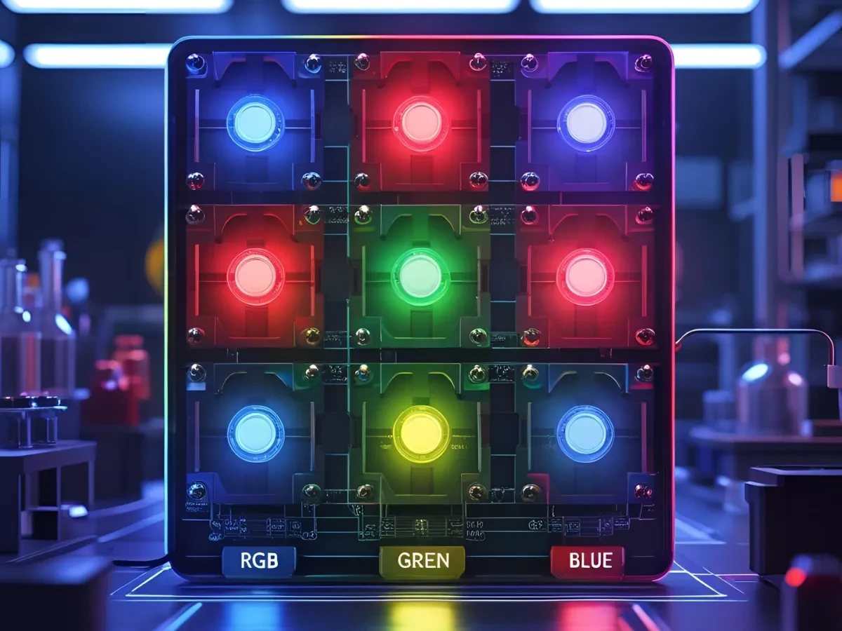Ứng dụng LED RGB trong chiếu sáng nội thất