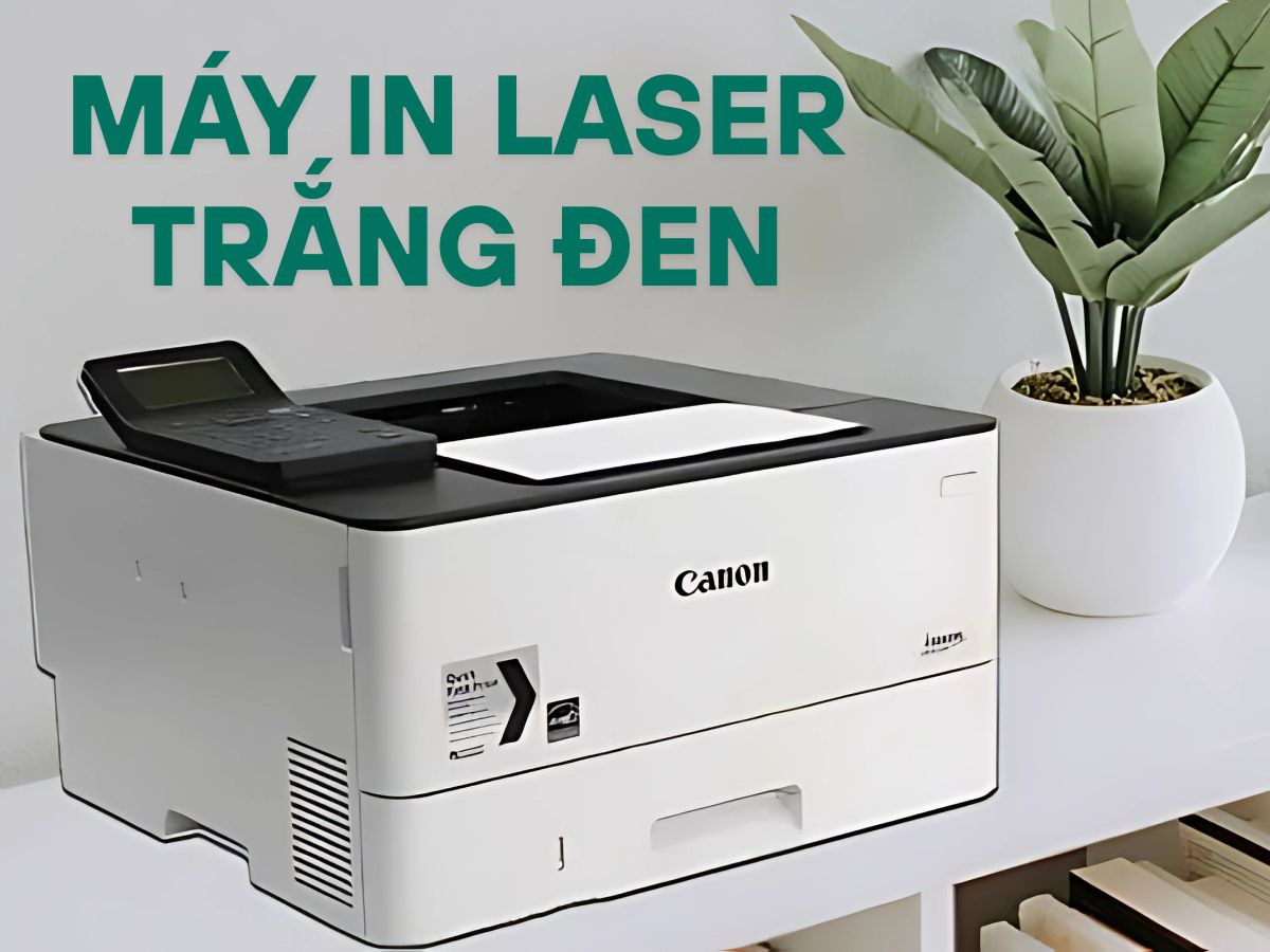 Máy in laser trắng đen khay giấy lớn – chứa đến 250 tờMáy in laser trắng đen khay giấy lớn – chứa đến 250 tờ 1