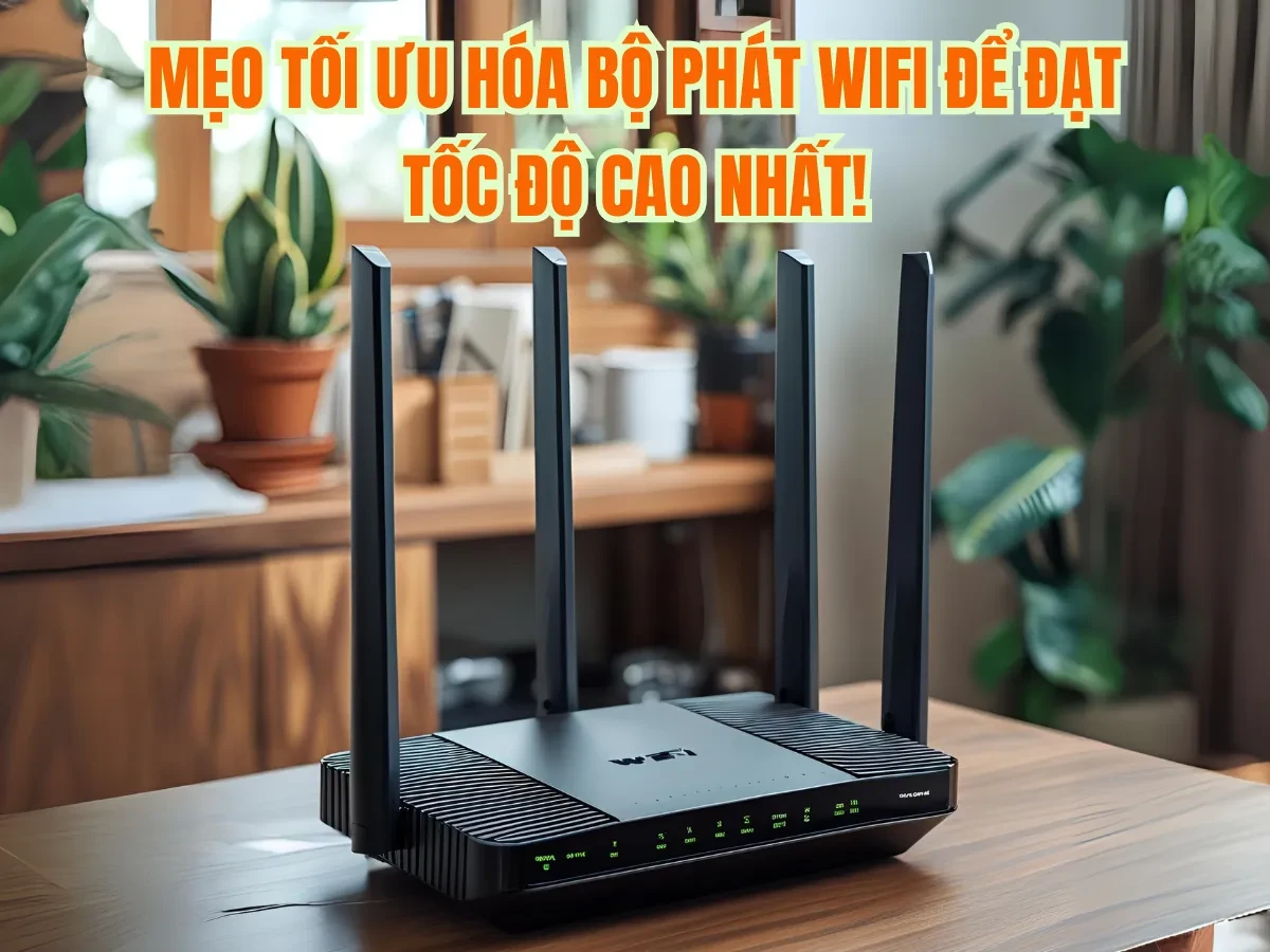Đặt vị trí Router Wifi đúng cách để tận dụng vùng phủ sóng