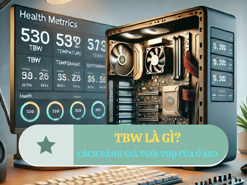 TBW là gì? Cách đánh giá tuổi thọ của ổ SSD