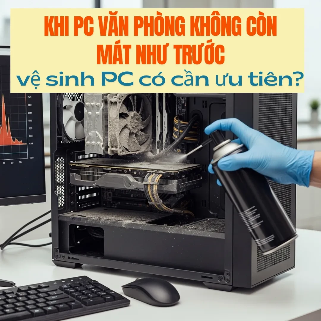 Vệ sinh PC ảnh hưởng như thế nào đến nhiệt độ hệ thống