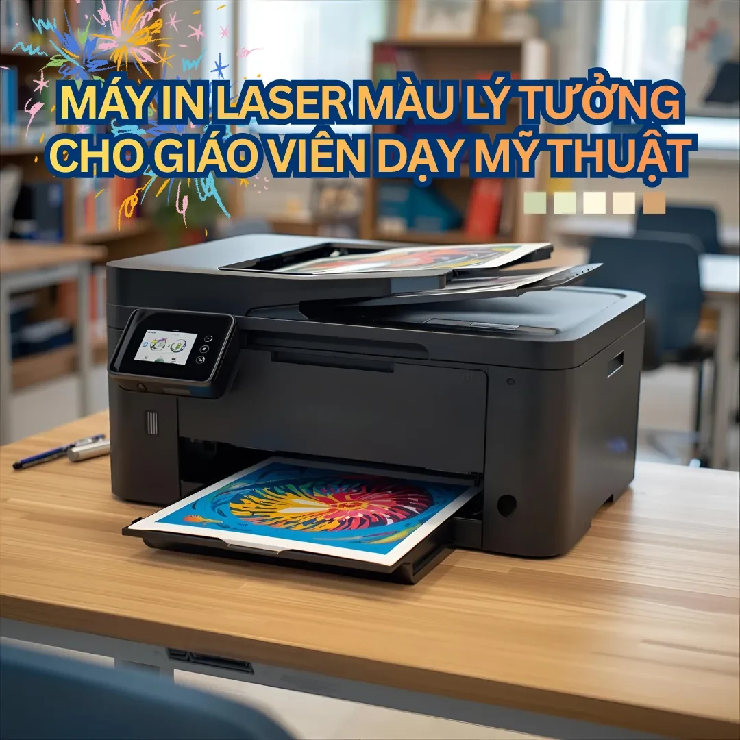 Những tiêu chí quan trọng khi chọn máy in laser màu cho giáo viên mỹ thuật