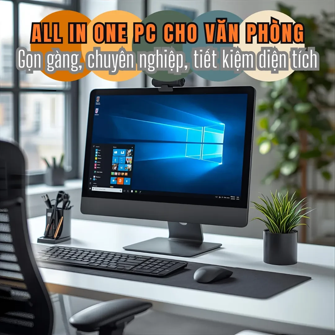 So sánh All In One PC với máy tính để bàn truyền thống