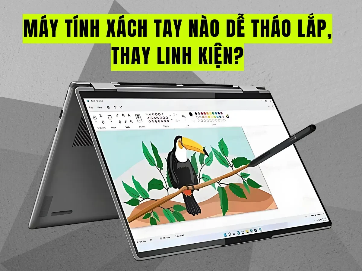  Tại sao việc dễ tháo lắp linh kiện lại quan trọng?