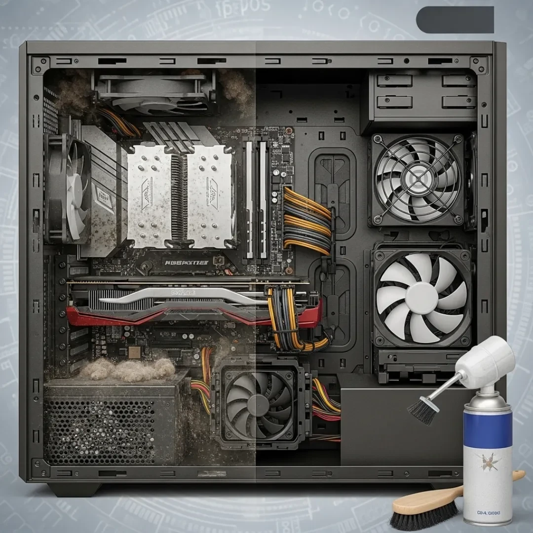 Máy bộ văn phòng và lợi thế khi được vệ sinh đúng cách