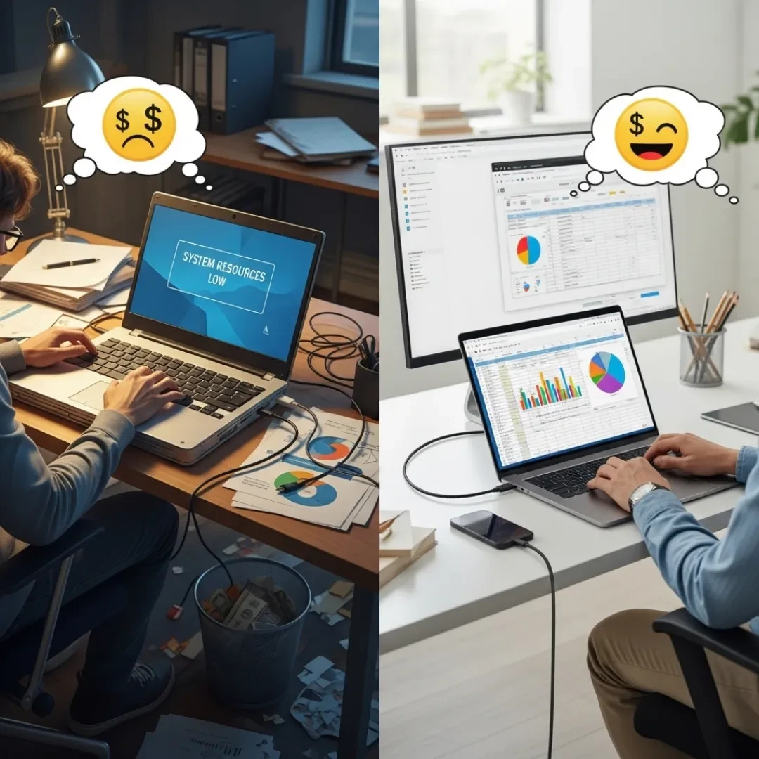 Nâng cấp laptop trong cách quản lý thiết bị của văn phòng