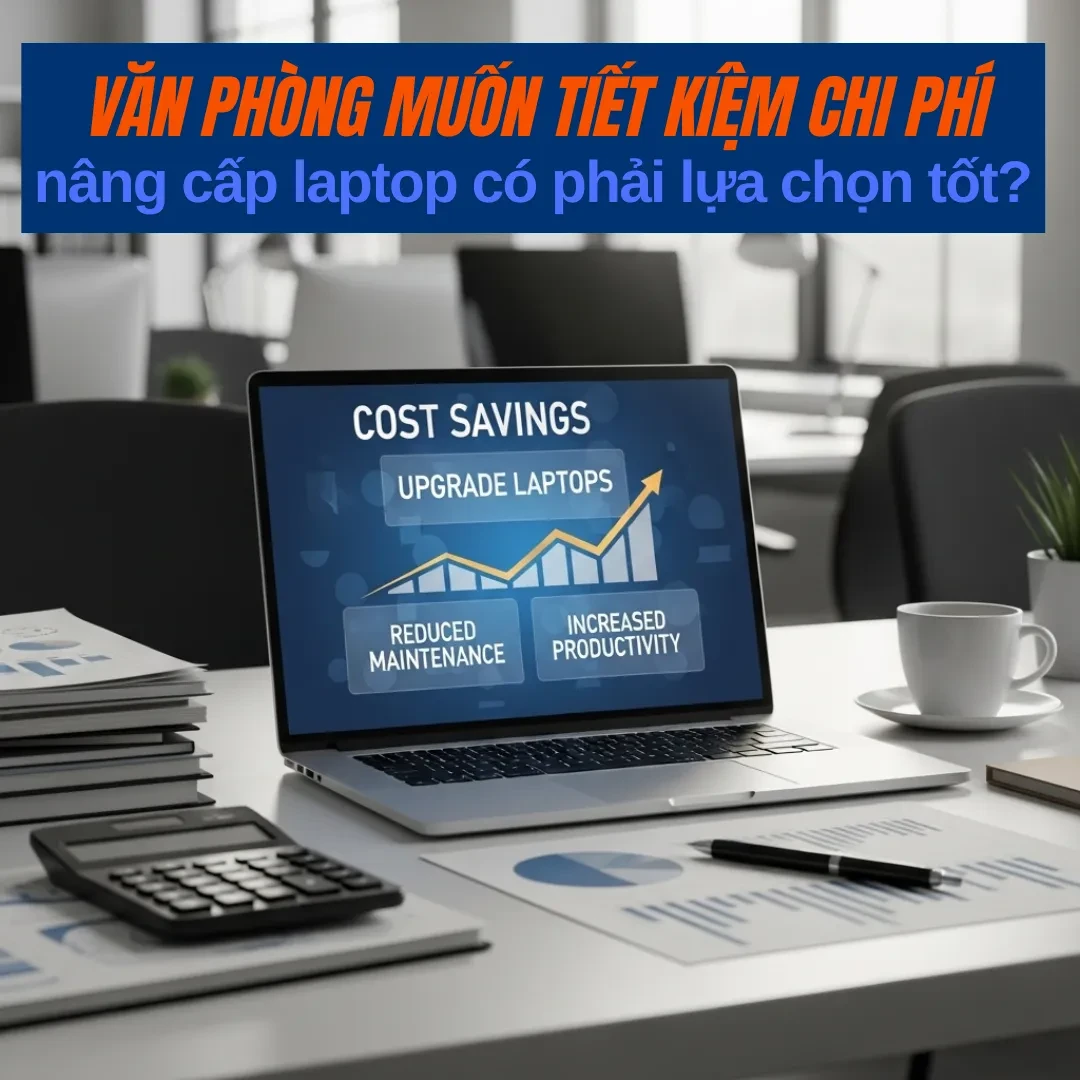Nâng cấp laptop ảnh hưởng ra sao đến công việc hằng ngày