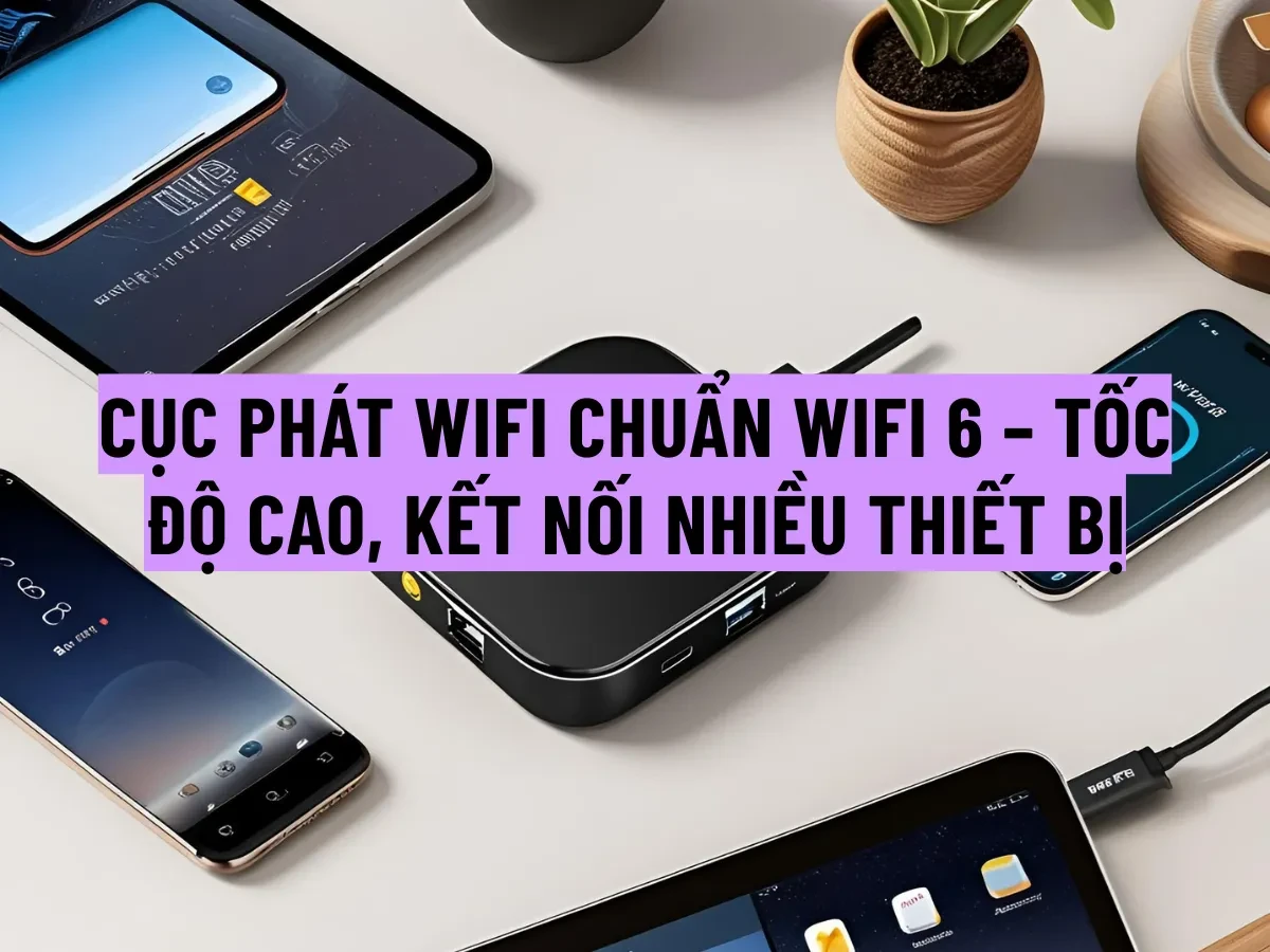 Công nghệ Wifi 6 và sự thay đổi ngoạn mục trong kết nối