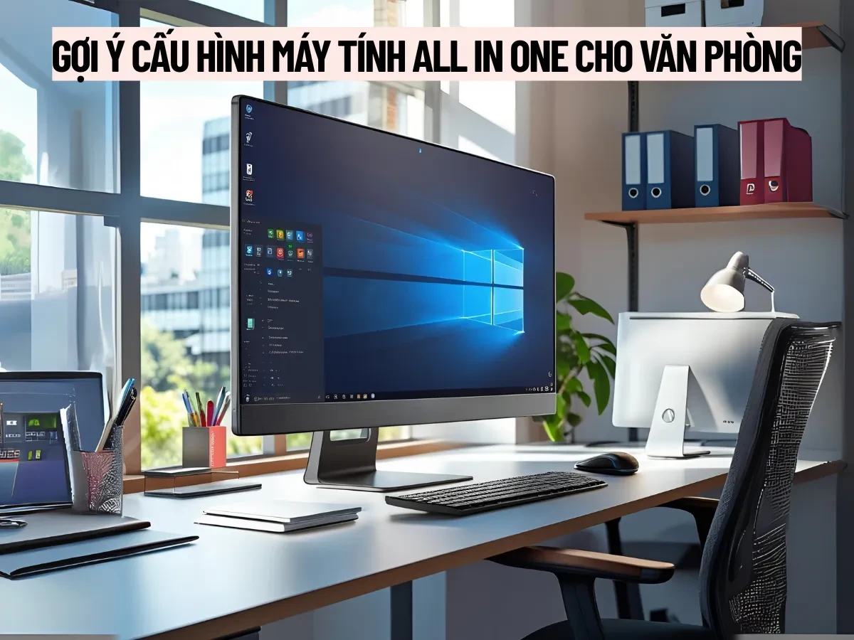 Vì sao nên chọn máy tính All In One cho văn phòng?