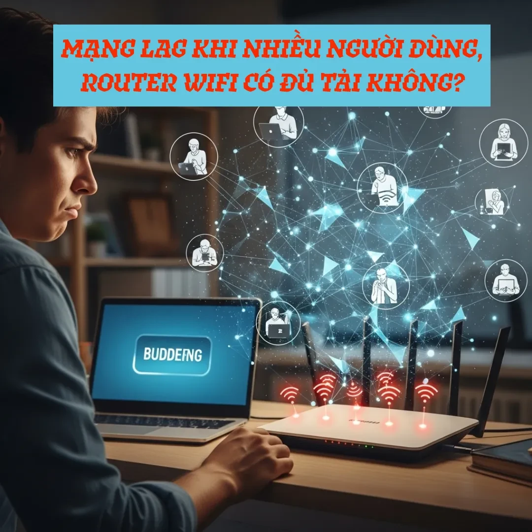 Router wifi có đủ tải không – nhìn sai là xử lý sai ngay từ đầu