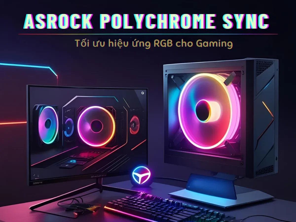 ASRock Polychrome Sync: Tối ưu hiệu ứng RGB cho Gaming