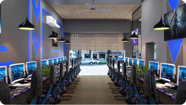 Dự án thi công phòng game tại quận Gò Vấp