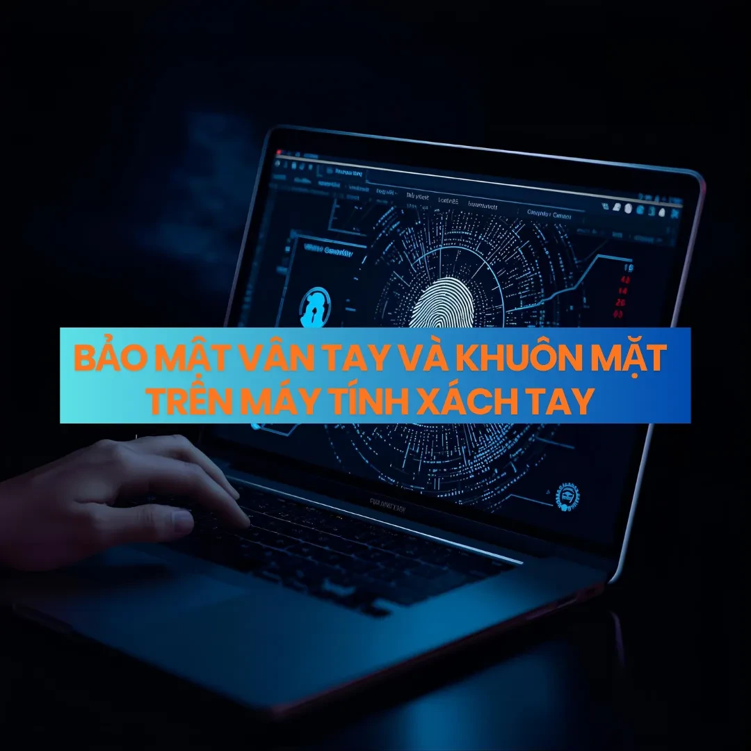 Bảo mật vân tay và khuôn mặt trên máy tính xách tay