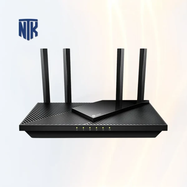 Router WiFi 6 TP-Link Archer AX55 Pro | 2402Mbps/5GHz + 574Mbps/2.4GHz | 2 Port 2.5 Gbps | Beamforming/OFDMA/EasyMesh | VPN/NAT/IPTV/DDNS