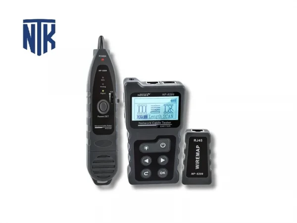 Bộ Test dây mạng Noyafa NF-8209 | Đo chiều dài dây | Kiểm tra PoE | Dò điện áp