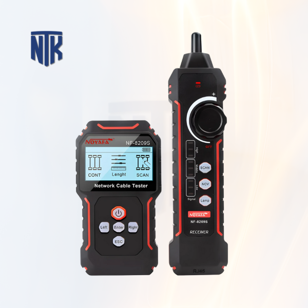 Máy kiểm tra và theo dõi cáp mạng Noyafa NF-8209S | Porbe/Crimp/PoE/chống nhiễu