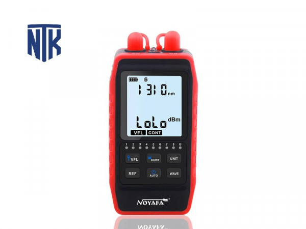 Máy đo công suất quang Noyafa NF-908L | Định vị lỗi trực quan | Test cáp mạng
