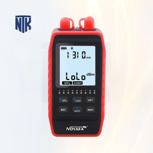 Máy đo công suất quang Noyafa NF-908L | Định vị lỗi trực quan | Test cáp mạng