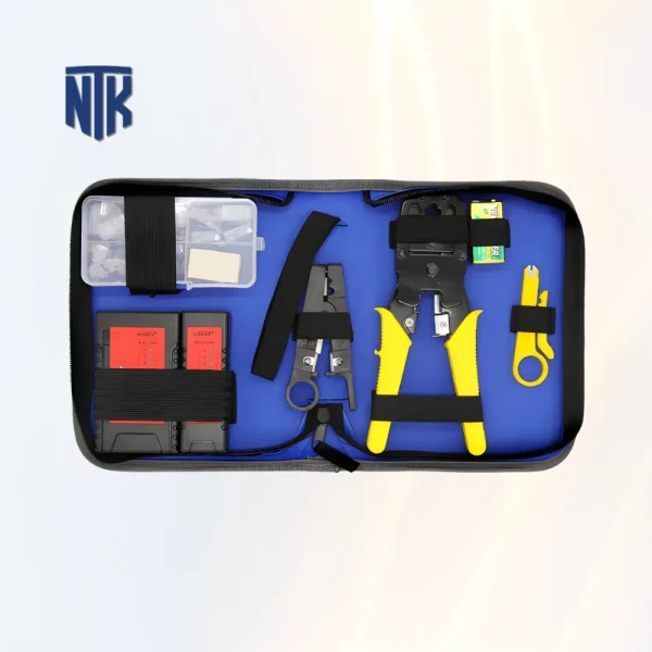 Bộ dụng cụ thi công mạng Noyafa NF-1206 | Bấm đầu | Tuốt dây | Test Cáp | TN