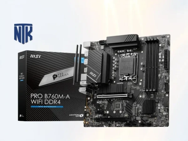 Mainboard MSI PRO B760M-A WIFI DDR4 | PCI-E | Micro-ATX 