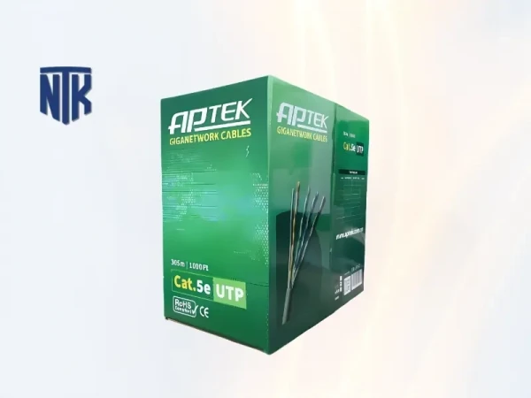 Cáp mạng Aptek CAT5e UTP Copper Outdoor 24AWG (510-1101-2)