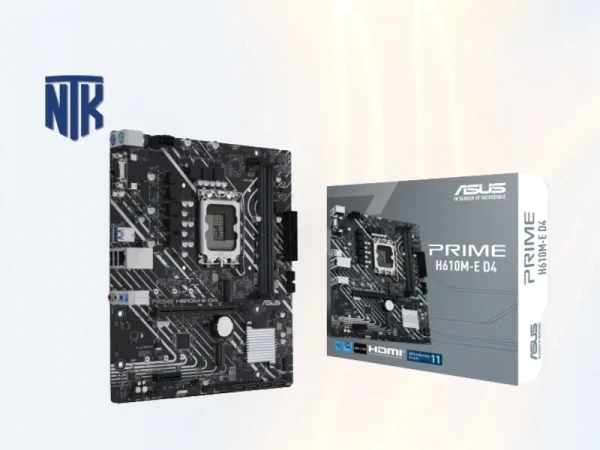 Bo mạch chủ Asus Prime H610M-E D4 | M-ATX 